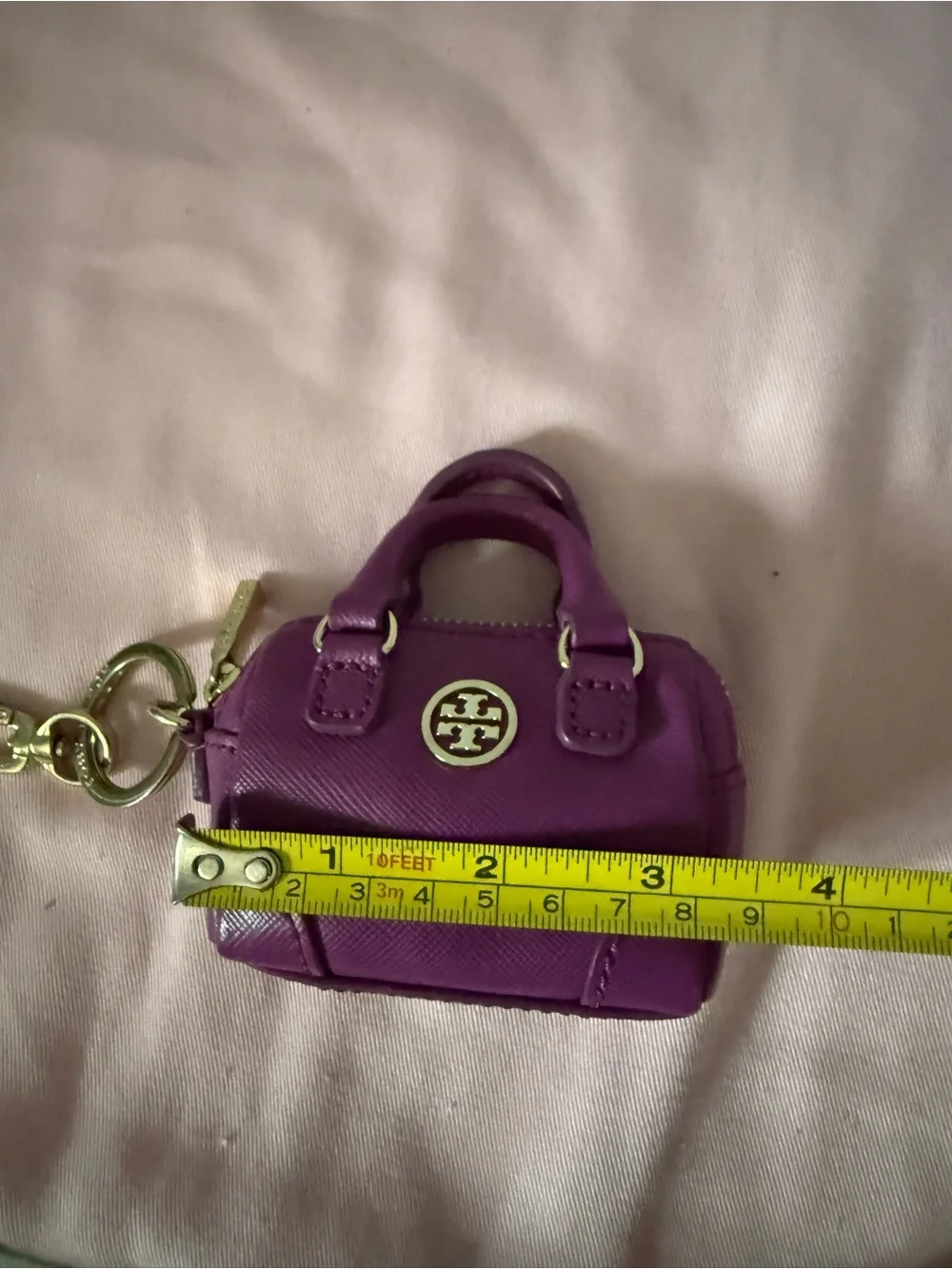 Tory Burch Mini Satchel Bag Charm